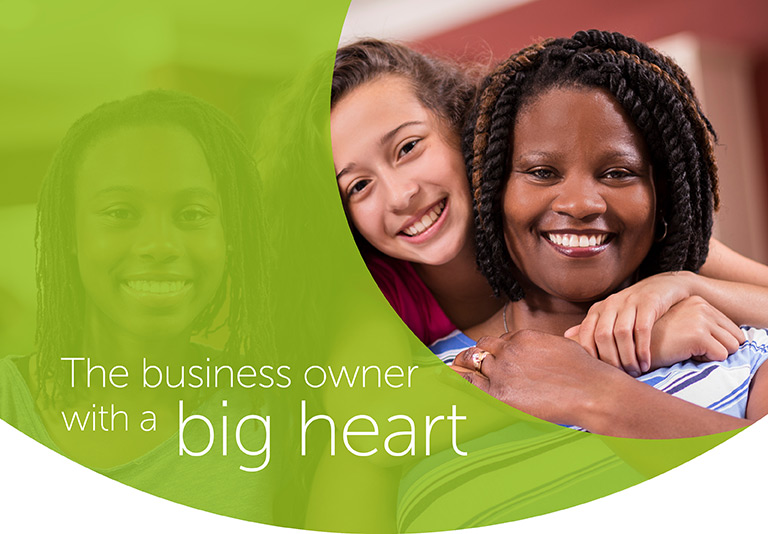 The business owner with a big heart